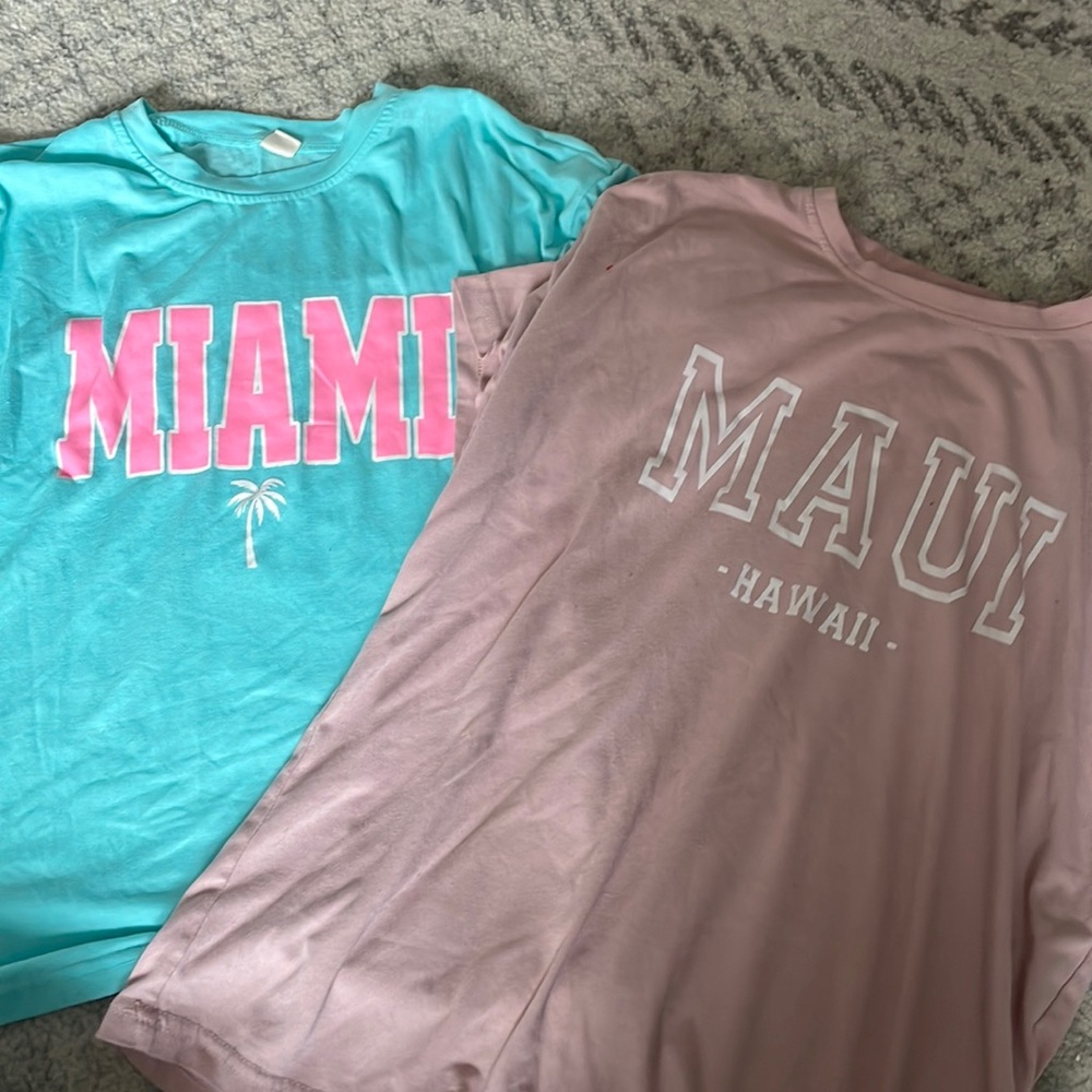 two cute shirts